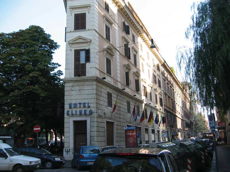 Hotel Eliseo Róma Kültér fotó