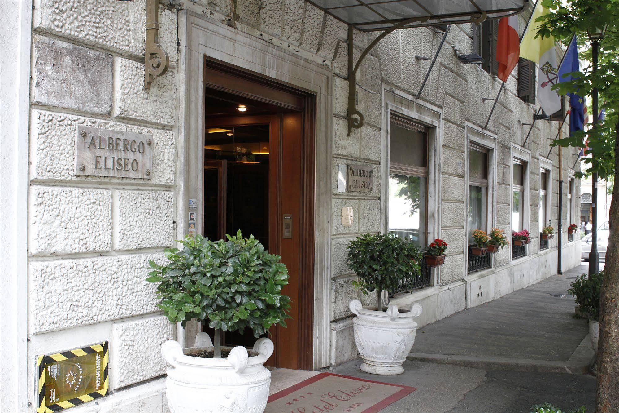Hotel Eliseo Róma Kültér fotó