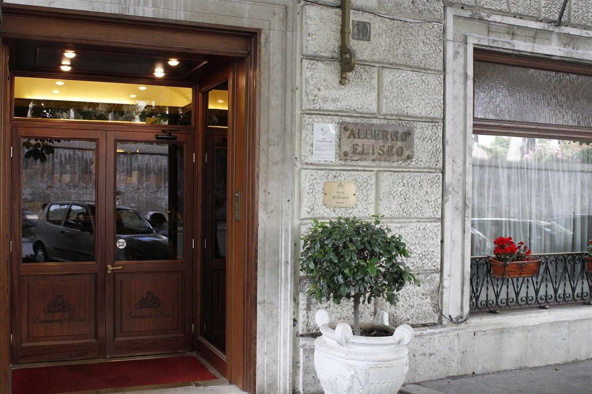 Hotel Eliseo Róma Kültér fotó